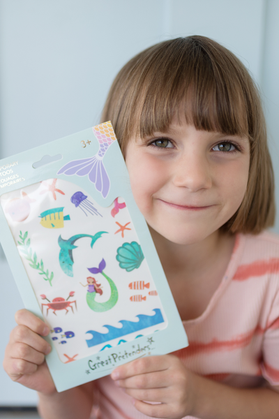 Mermaid Temporary Tattoo Pack
