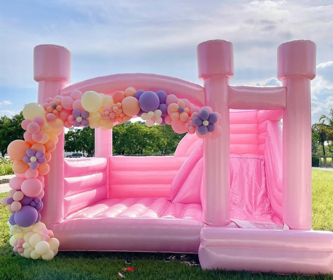 Glitter Pink Bounce House