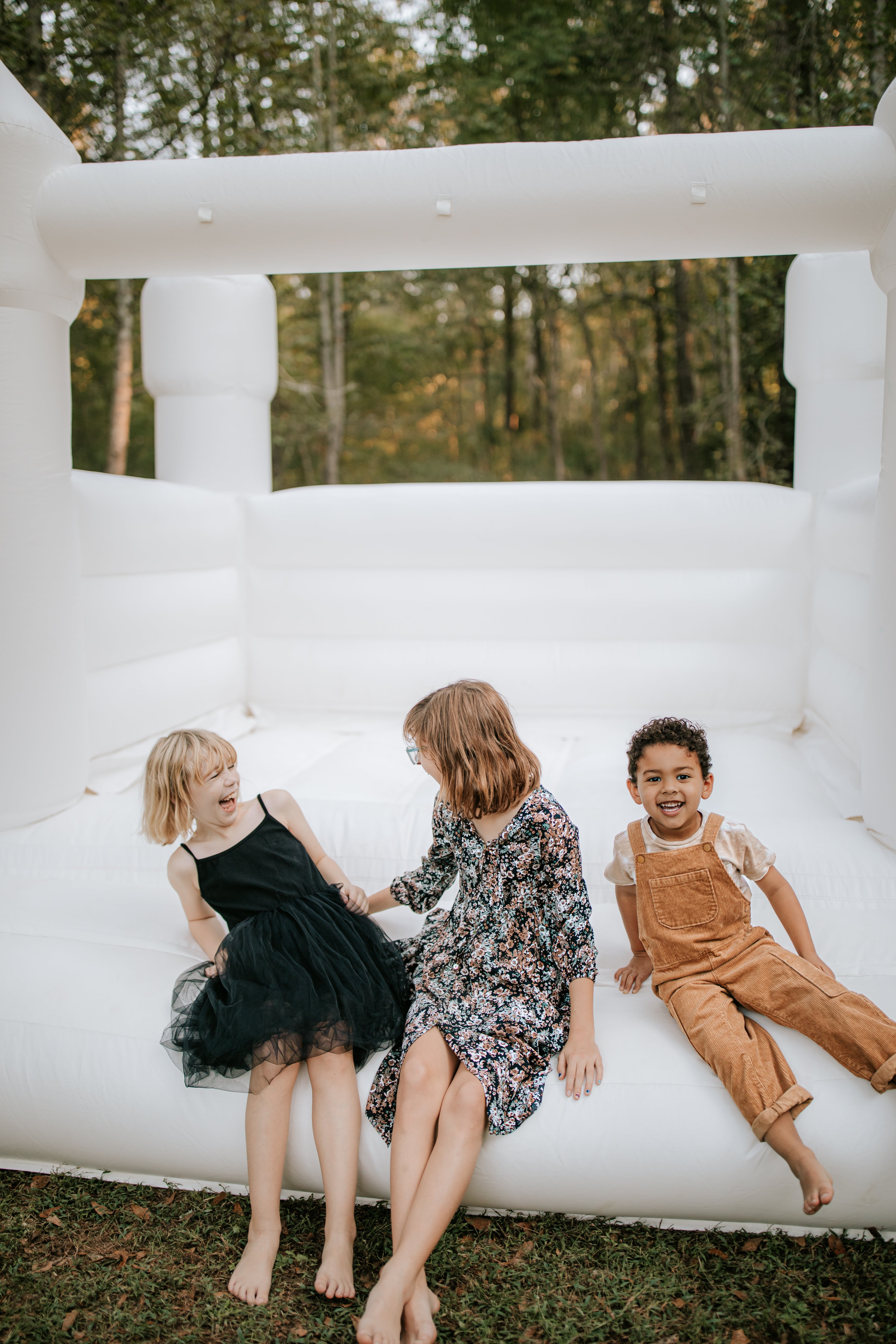 Midi - White Bounce House Rental
