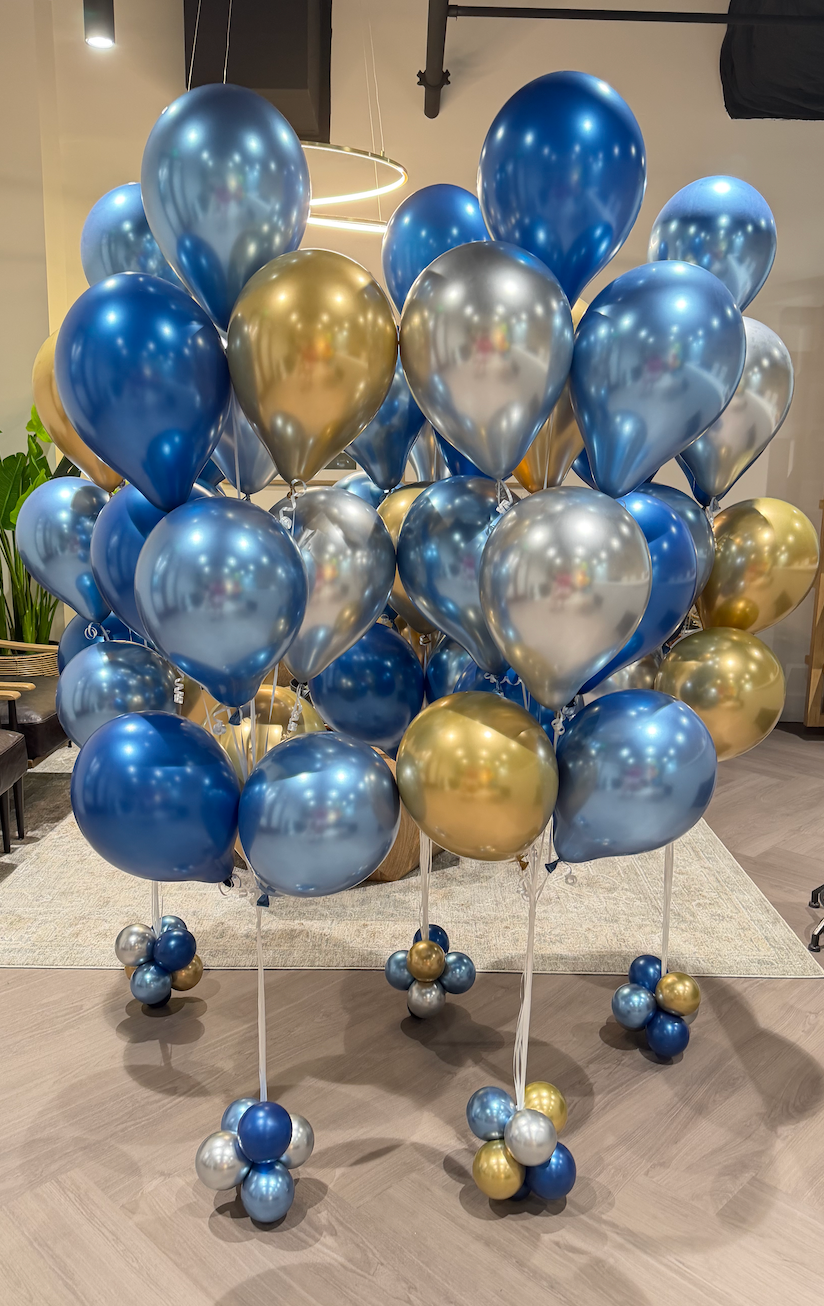 11" Latex Helium Bouquet *Pickup only