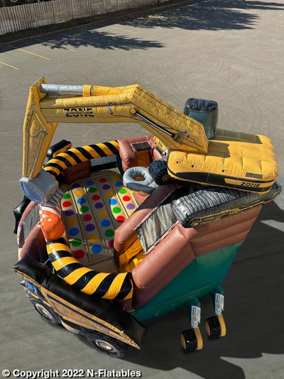 Construction Zone XL Bounce & Slide Combo