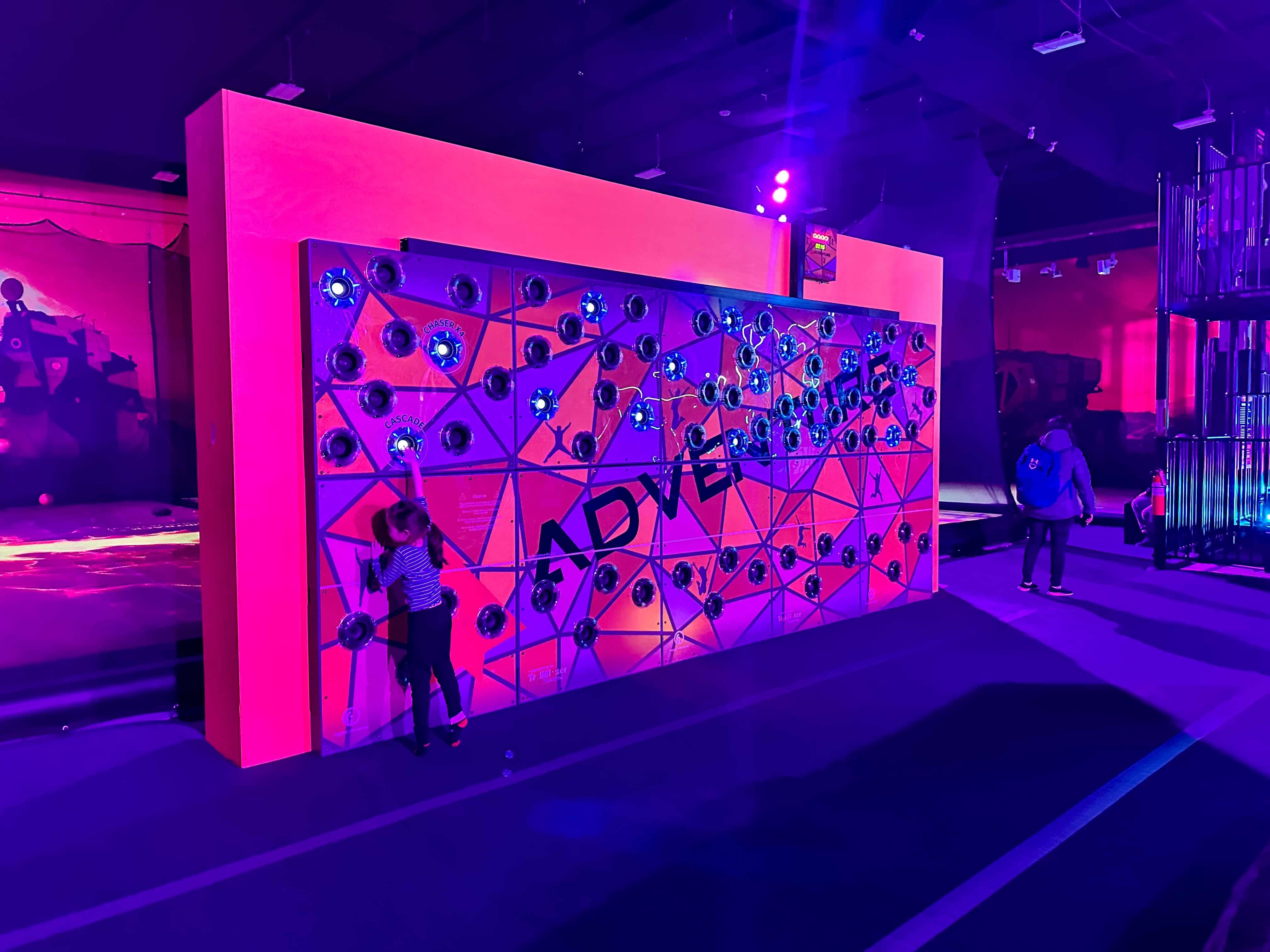 Kids Birthday Party Place Alpharetta Climbing Wall - Confetti Jar