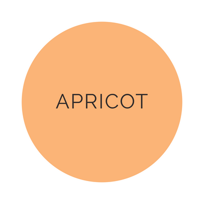 Shades Apricot Dessert Plates