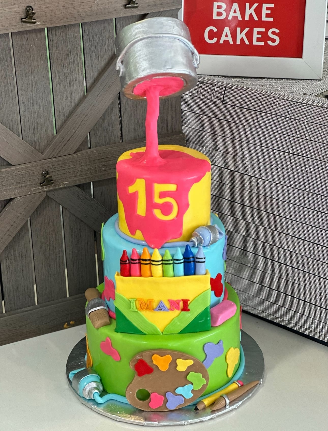 Birthday Cake Sandy Springs - Confetti Jar