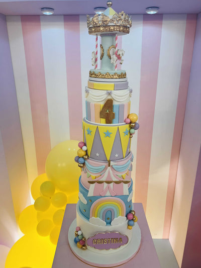 Birthday Cakes Atlanta | Princess Theme | Confetti Jar