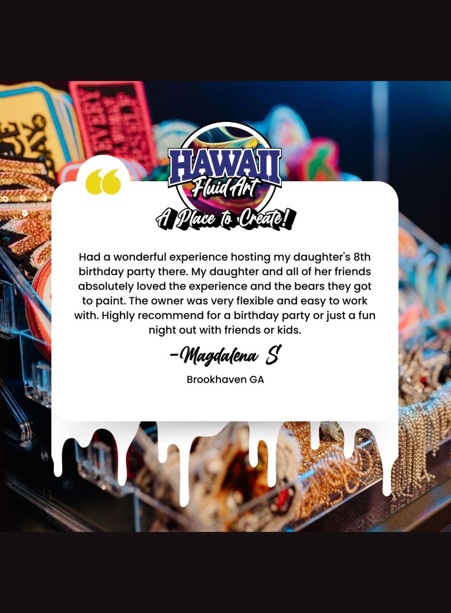 Hawaii Fluid Art Brookhaven