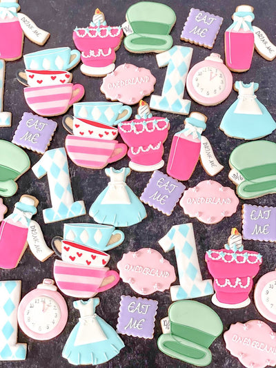 Custom Cookies Onederland Theme | Confetti Jar