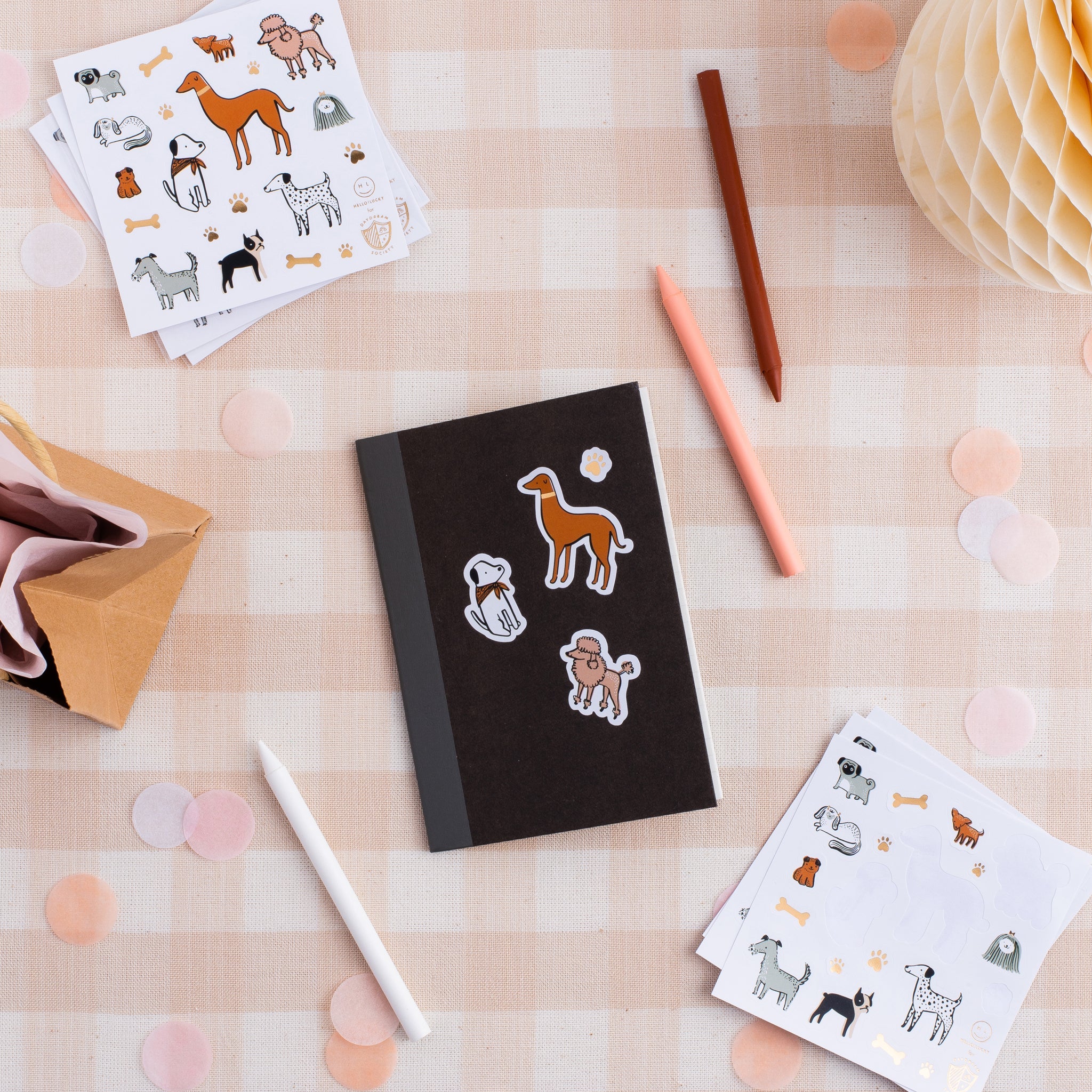 Bow Wow Sticker Set