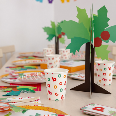 Chicka Chicka Boom Boom Centerpieces