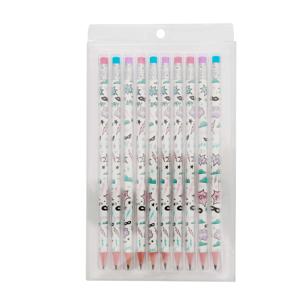 Girl Power Pencil Set