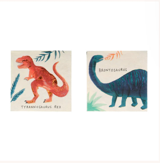 Dinosaur Kingdom Small Napkins