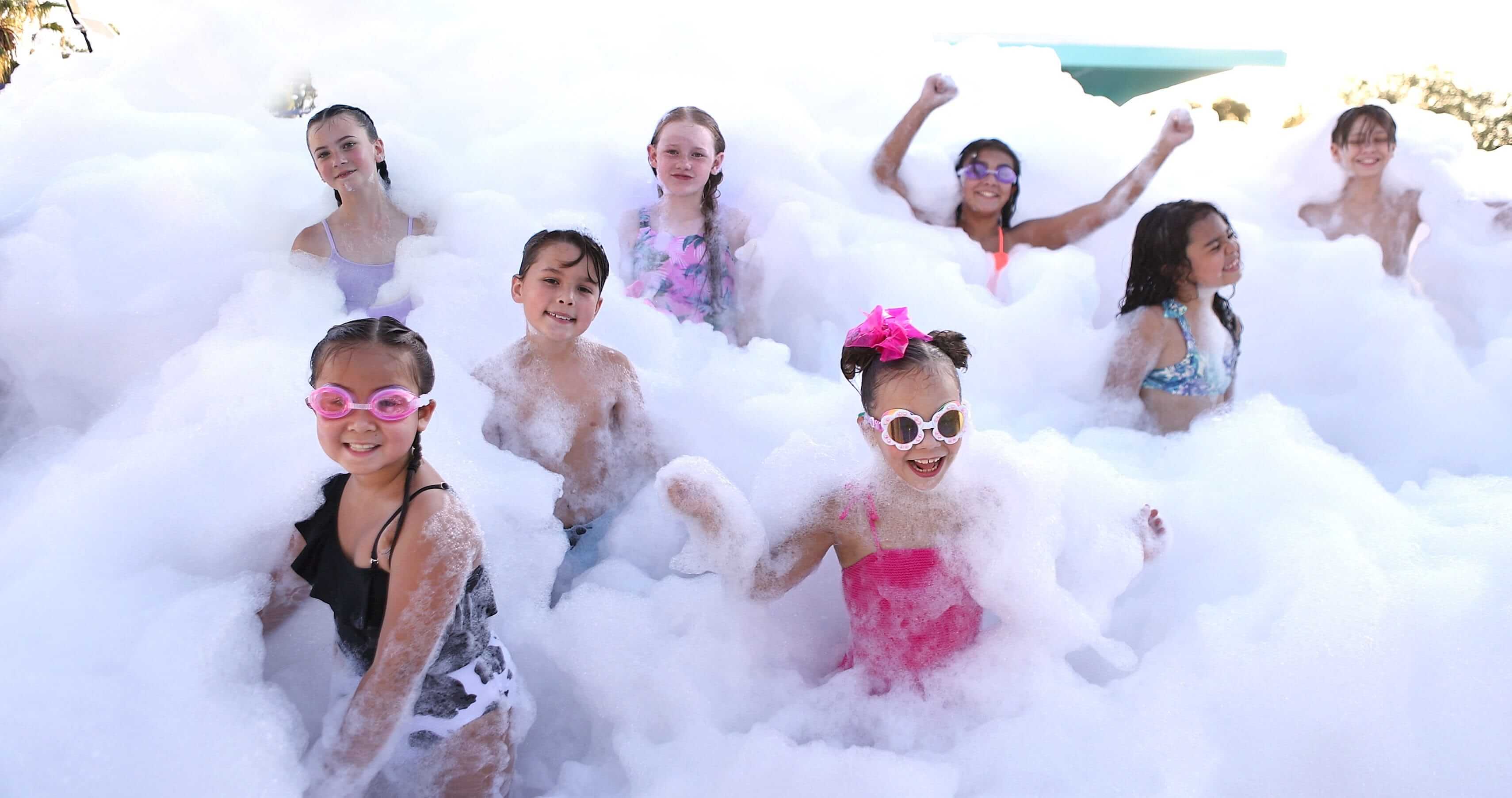 Foam Birthday Party Atlanta | Confetti Jar