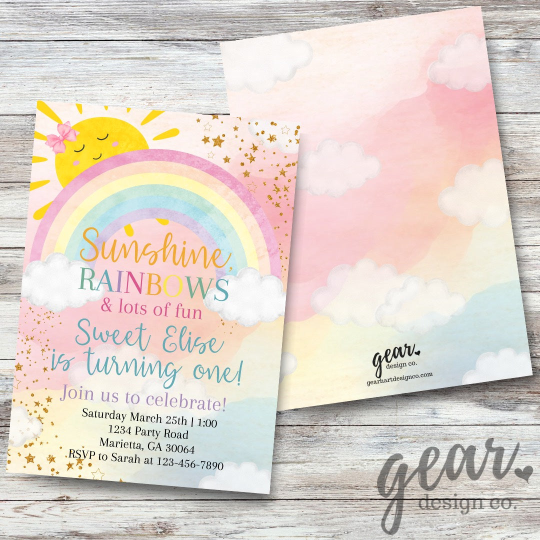 Custom Themed Kids Birthday Party Invitation Design Atlanta | Confetti Jar