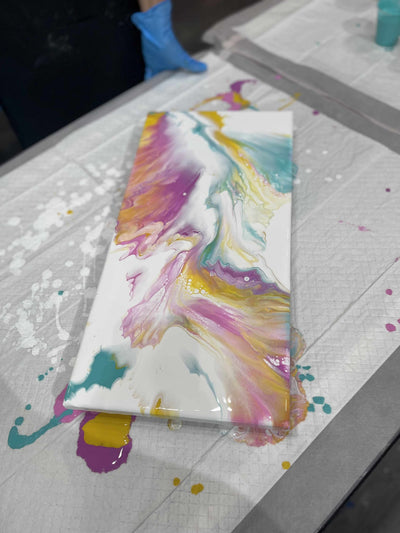 Hawaii Fluid Art Brookhaven Painting Studio | Confetti Jar