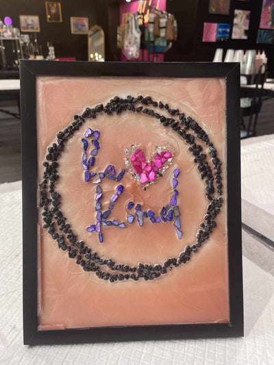 Hawaii Fluid Art Brookhaven Kids Birthday Party | Confetti Jar