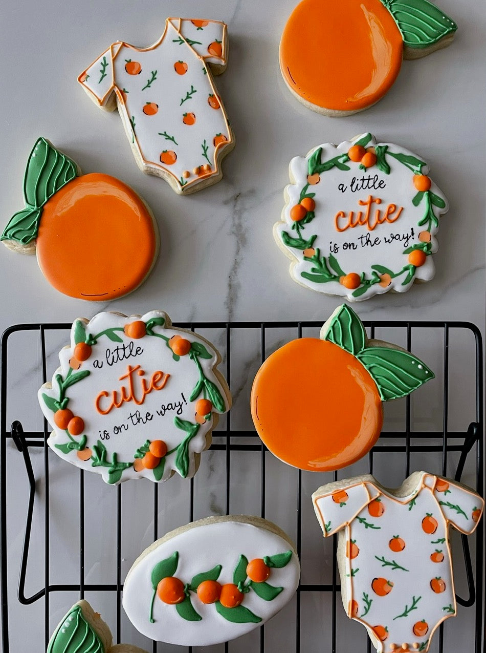 Baby Shower Custom Cookies Alpharetta | Confetti Jar