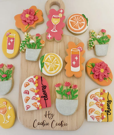 Summer Themed Custom Sugar Cookies Alpharetta | Confetti Jar
