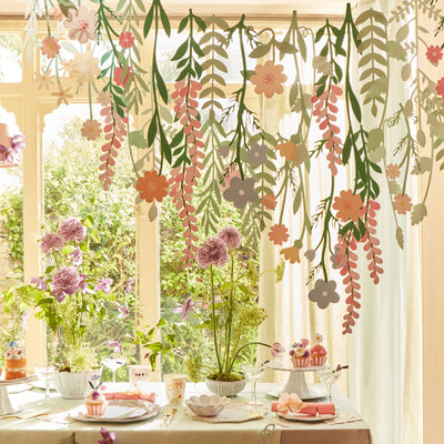 Floral Paper Backdrop