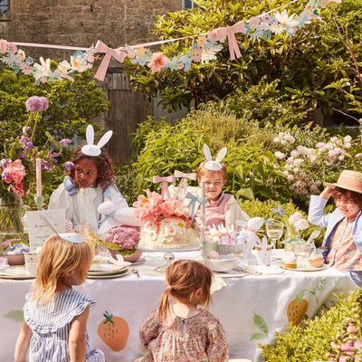 Flower and Bow Garland