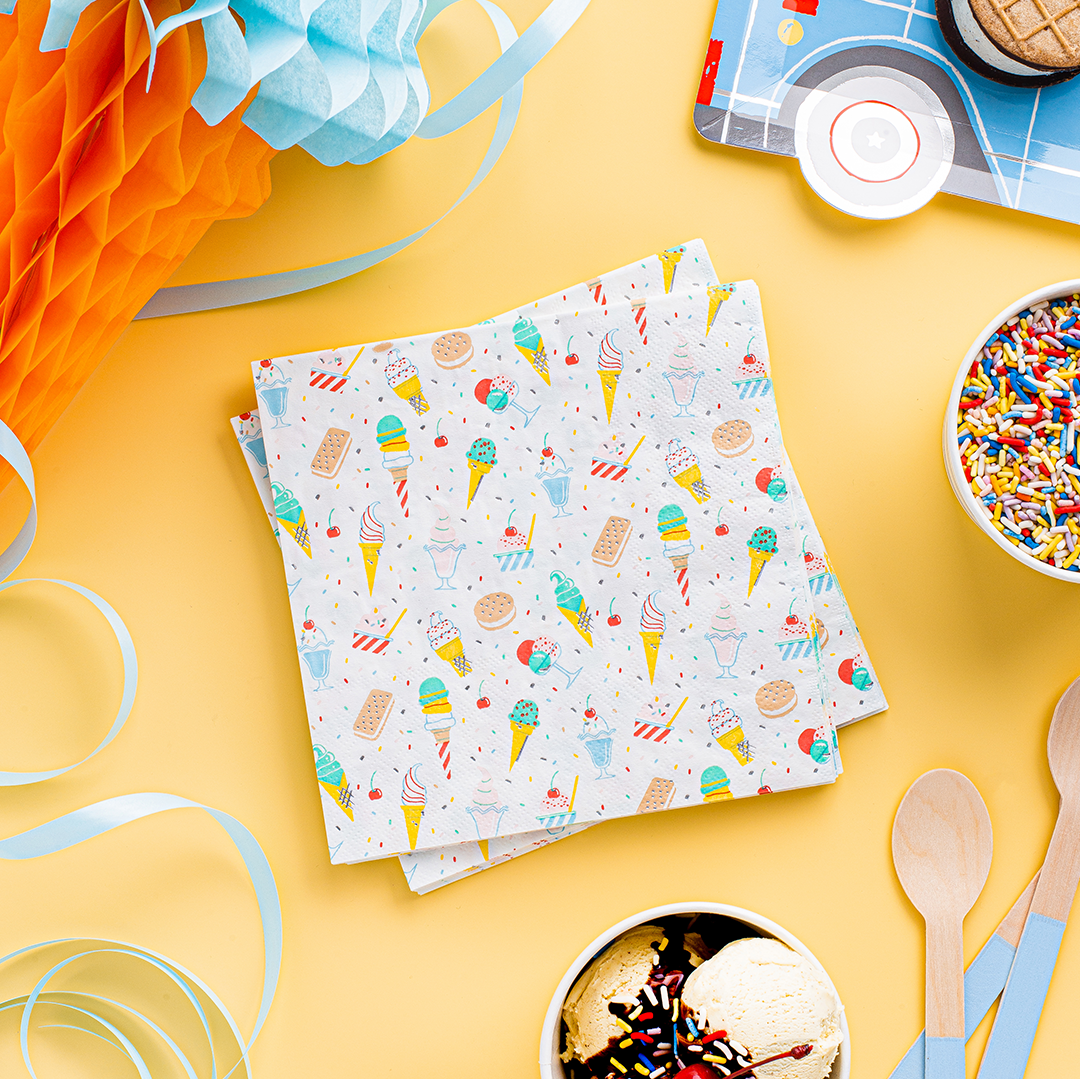Ice Cream Dreams Large Napkins