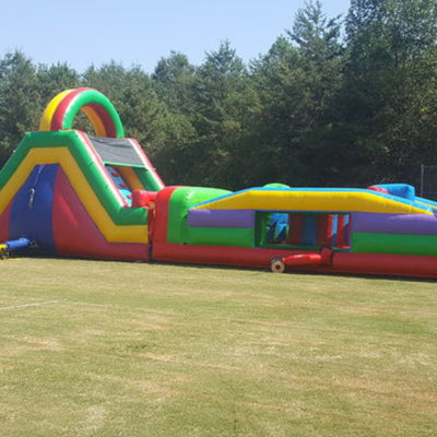 Inflatable Obstacle Course Rental Atlanta | Confetti Jar