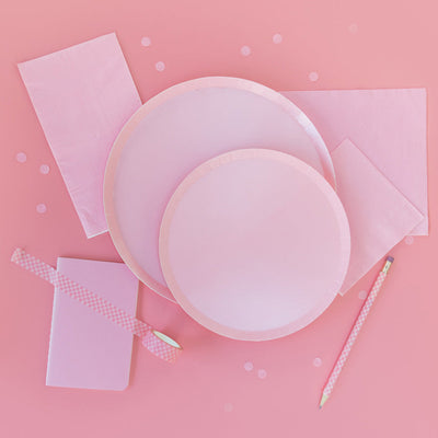 Shades Amaranth Dessert Plates