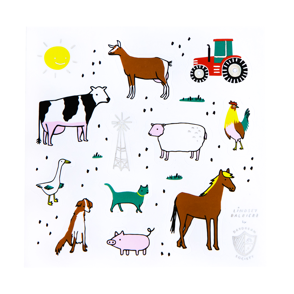 On the Farm Sticker Set - Confetti Jar