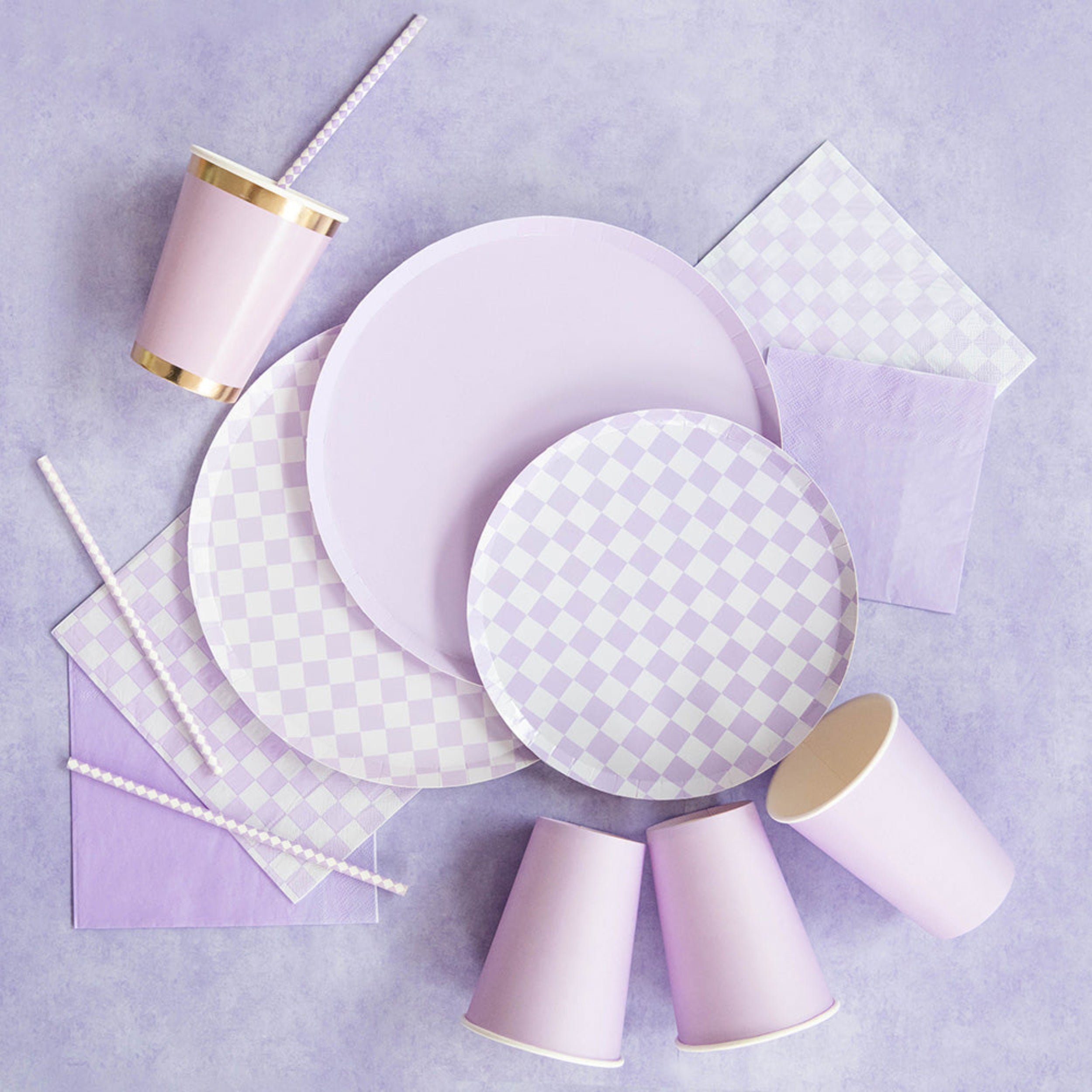 Shades Lavender Guest Napkins