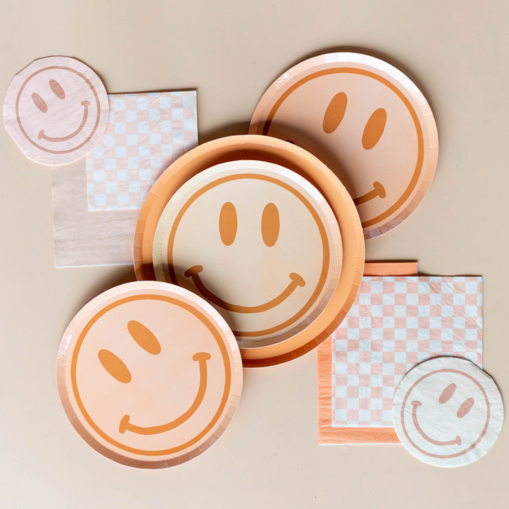 Shades Apricot Dinner Plates