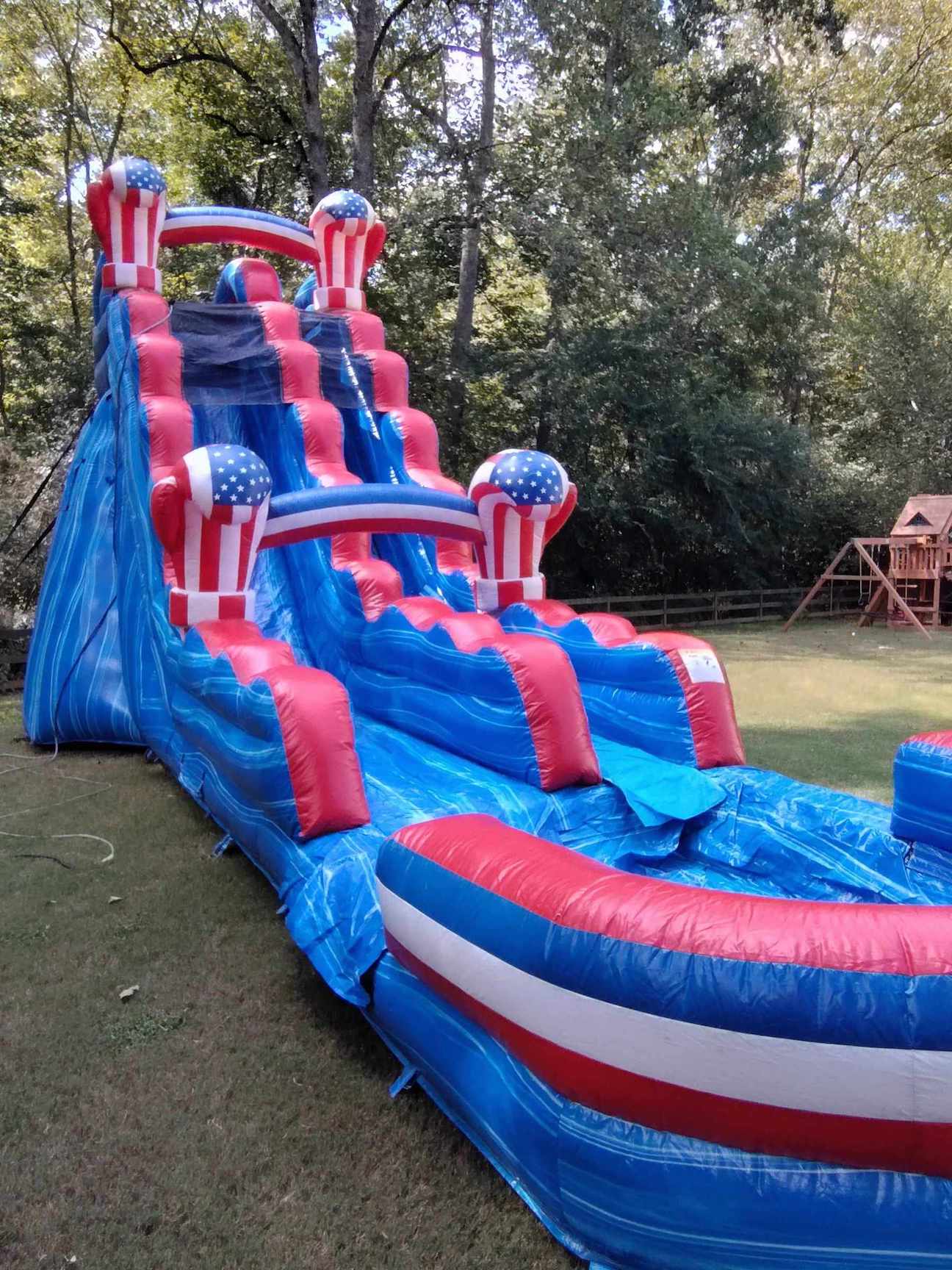 Boxing Themed Inflatable Slide Rental | Confetti Jar