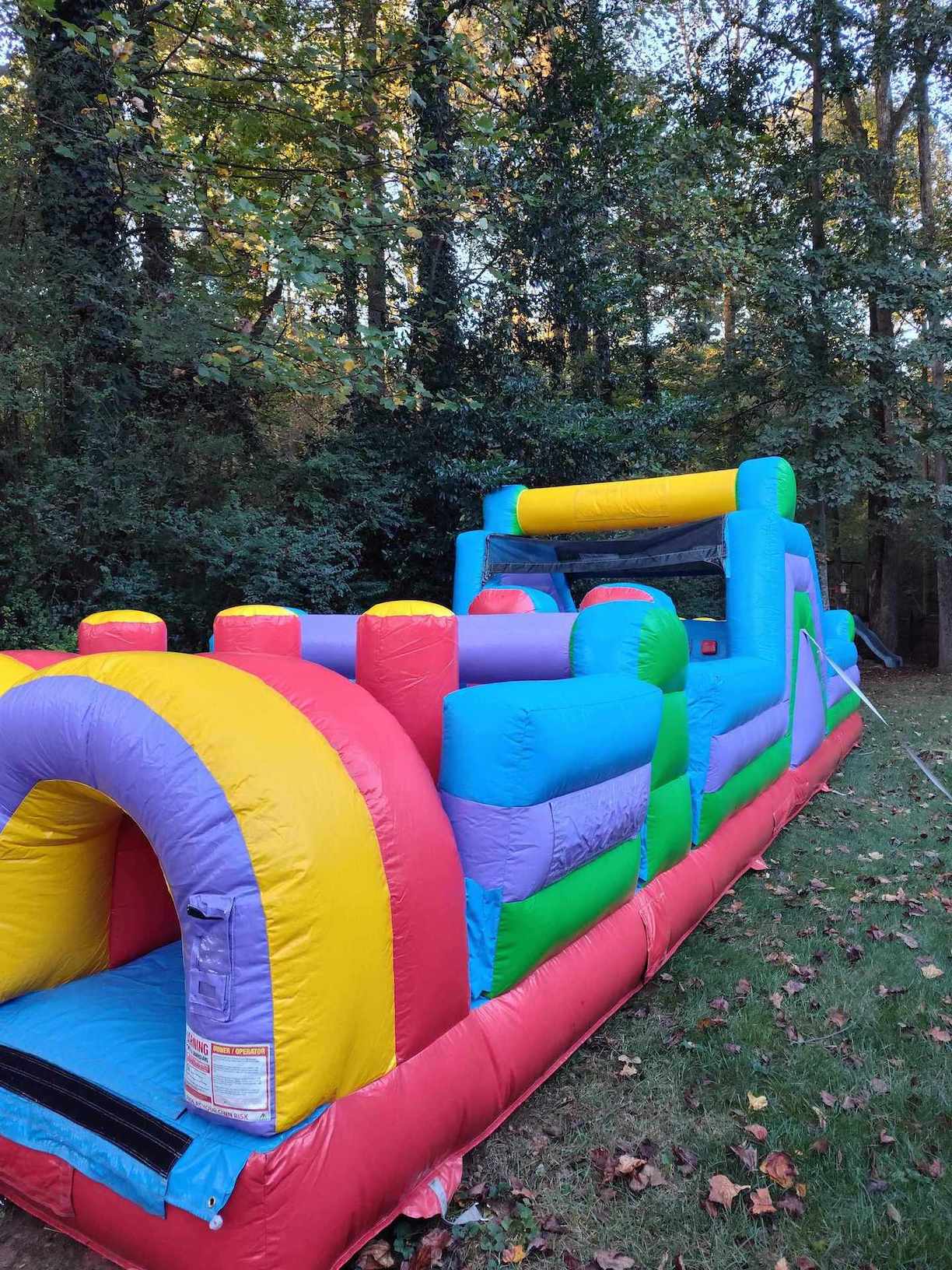 Inflatable Obstacle Course Rental Atlanta | Confetti Jar