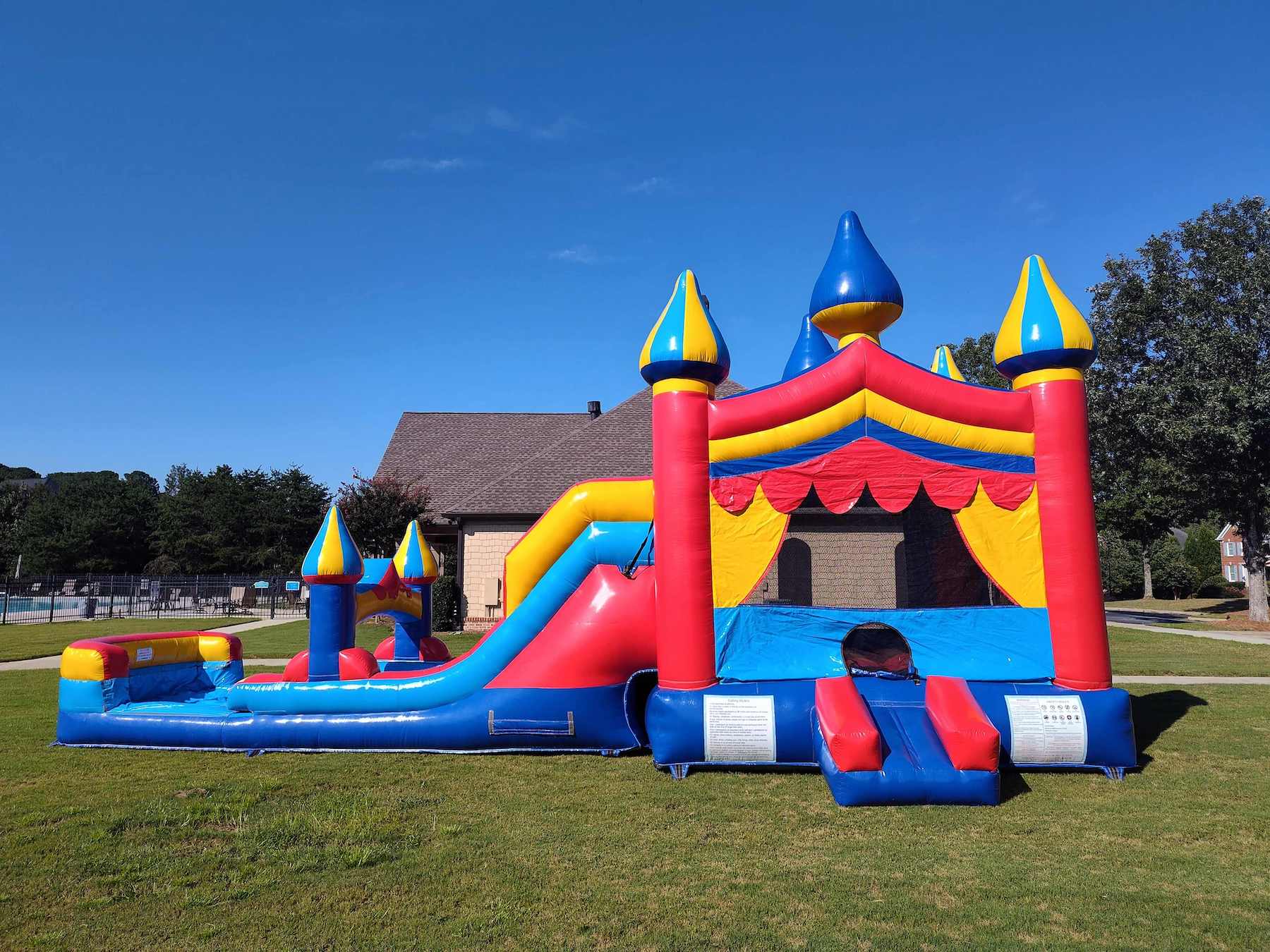 Inflatable Bounce House and Slide Rental Atlanta | Confetti Jar