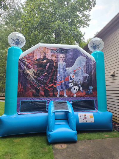 Elsa Frozen Bounce House Rental Atlanta | Confetti Jar
