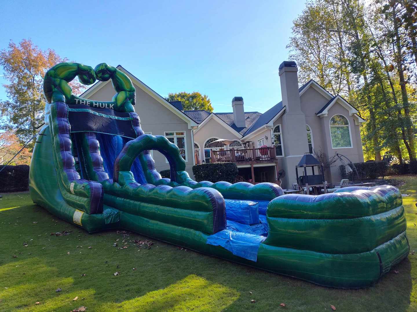 Hulk Inflatable Slide Rental | Confetti Jar