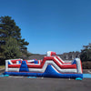 Red White and Blue Obstacle Course Rental Atlanta | Confetti Jar