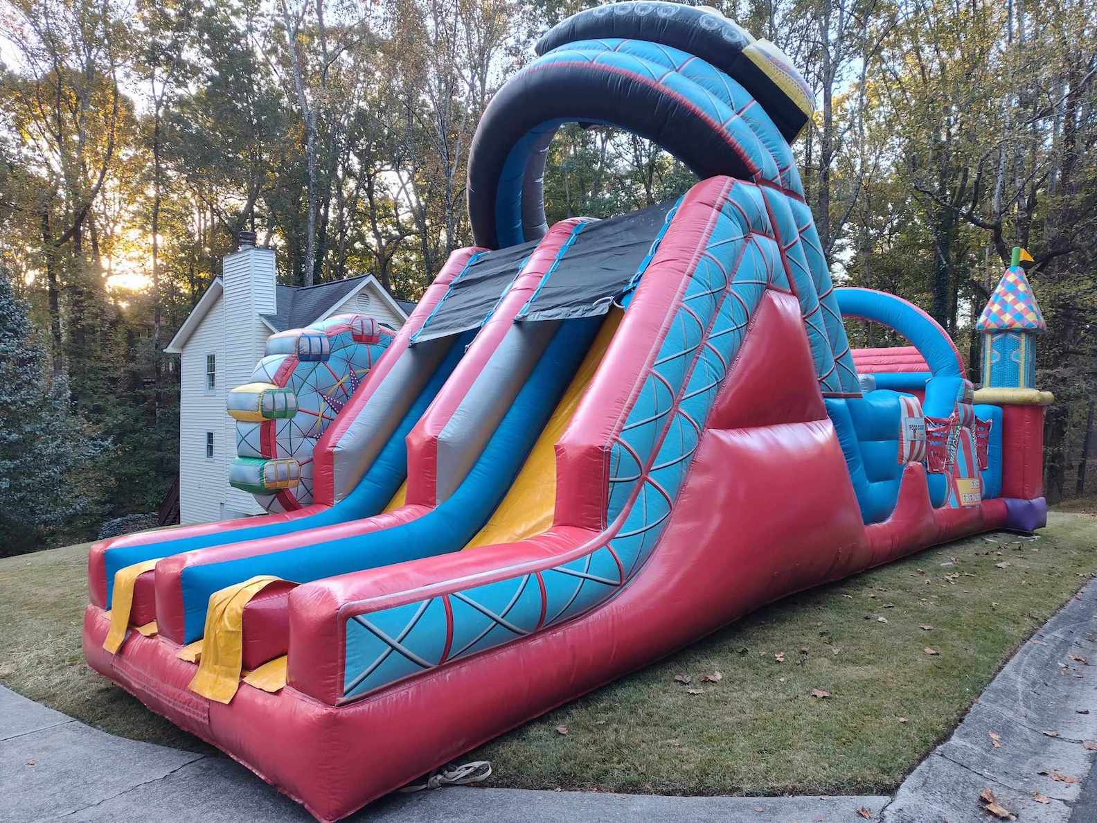 Huge Inflatable Slide Rental Atlanta | Confetti Jar