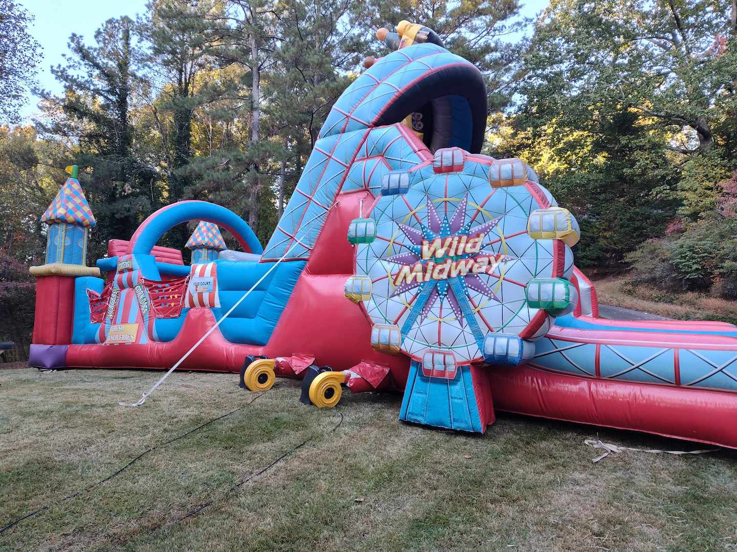 Wild Midway Obstacle Course Rental | Confetti Jar