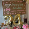 Custom hand-painted banner in Atlanta for birthday party
