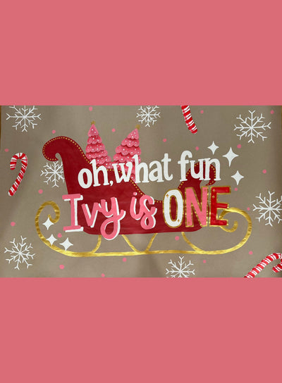 Custom Birthday Banner for First Birthday Party | Confetti Jar