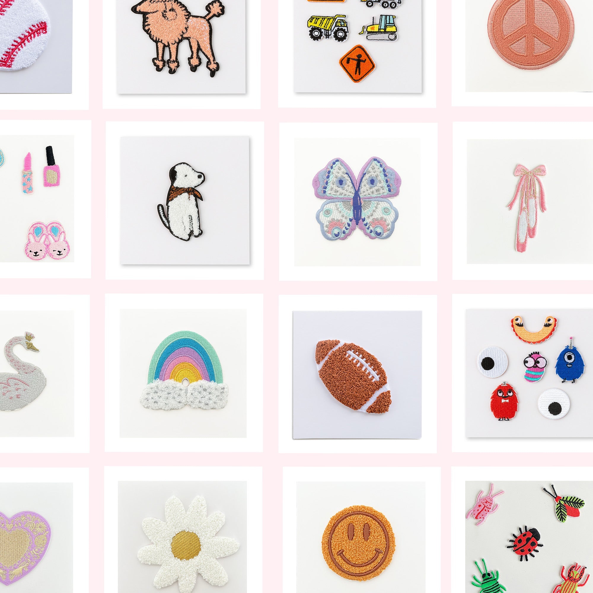 Stick on Patches - Choose from 33 Styles