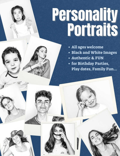 Kids Birthday Party Portraits | Confetti Jar