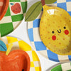 Little Chef Checkered Paper Plates (x 12)