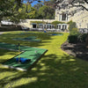 Mobile Miniature golf course set up at an event venue for a teen birthday party in Atlanta GA | Confetti Jar