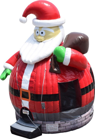 Santa bounce house rental available in metro Atlanta