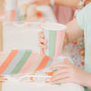 Mirror Mirror and Striped Cups (x 12) - Princess Party
