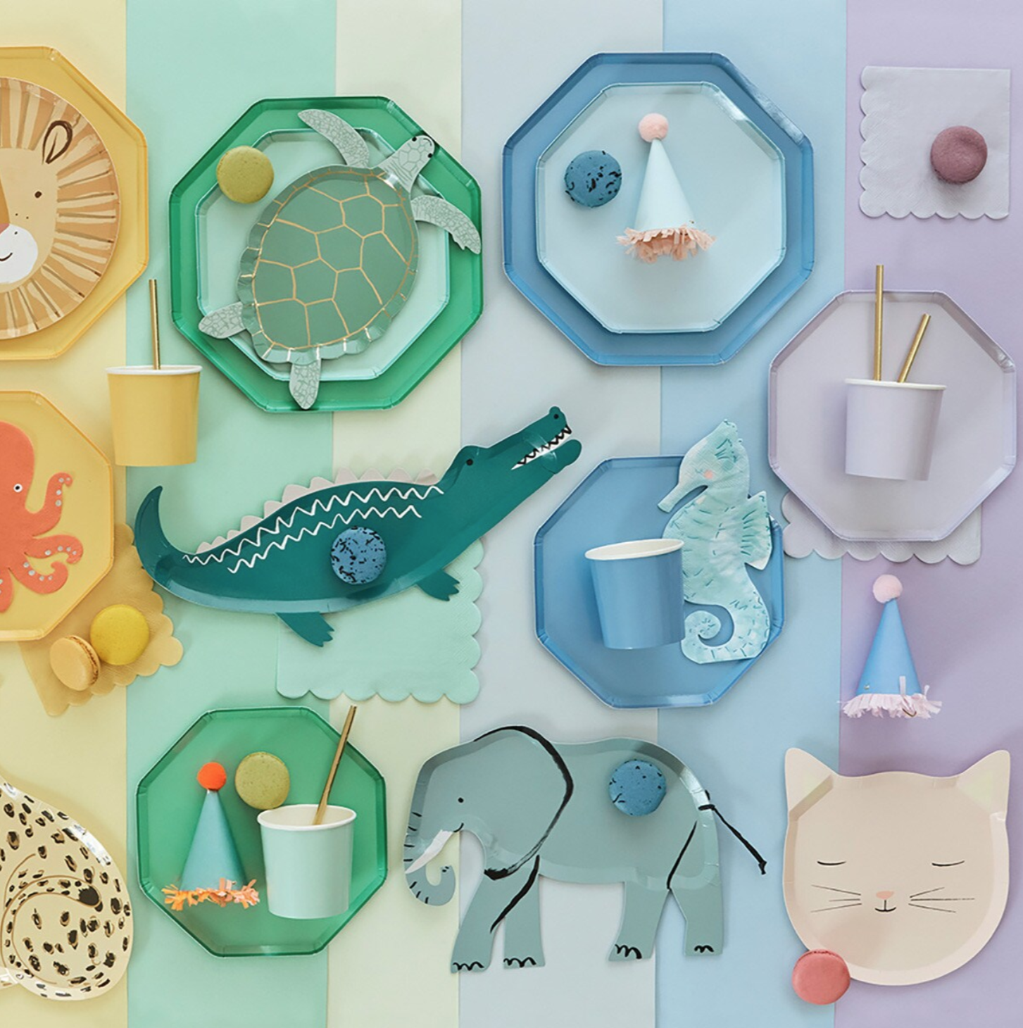 Periwinkle Side Plates