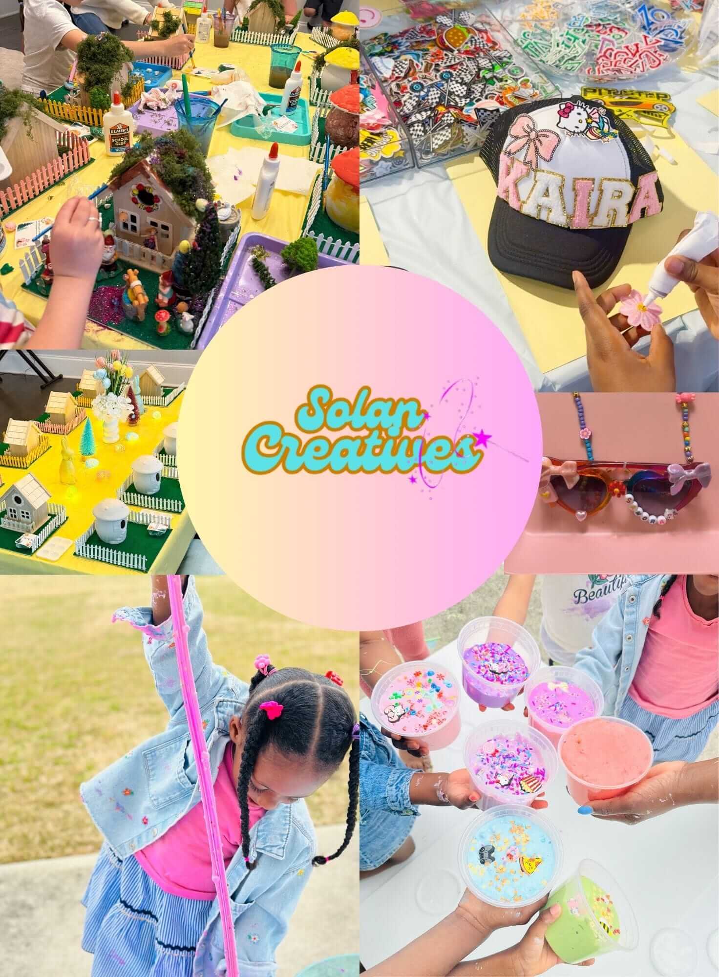 Kids Arts and Crafts Parties Atlanta | Confetti Jar