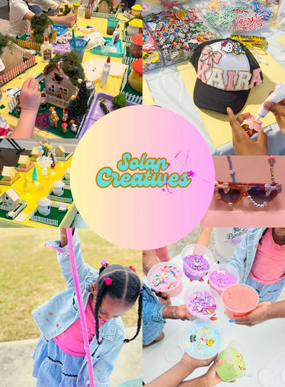 Kids Arts and Crafts Parties Atlanta | Confetti Jar