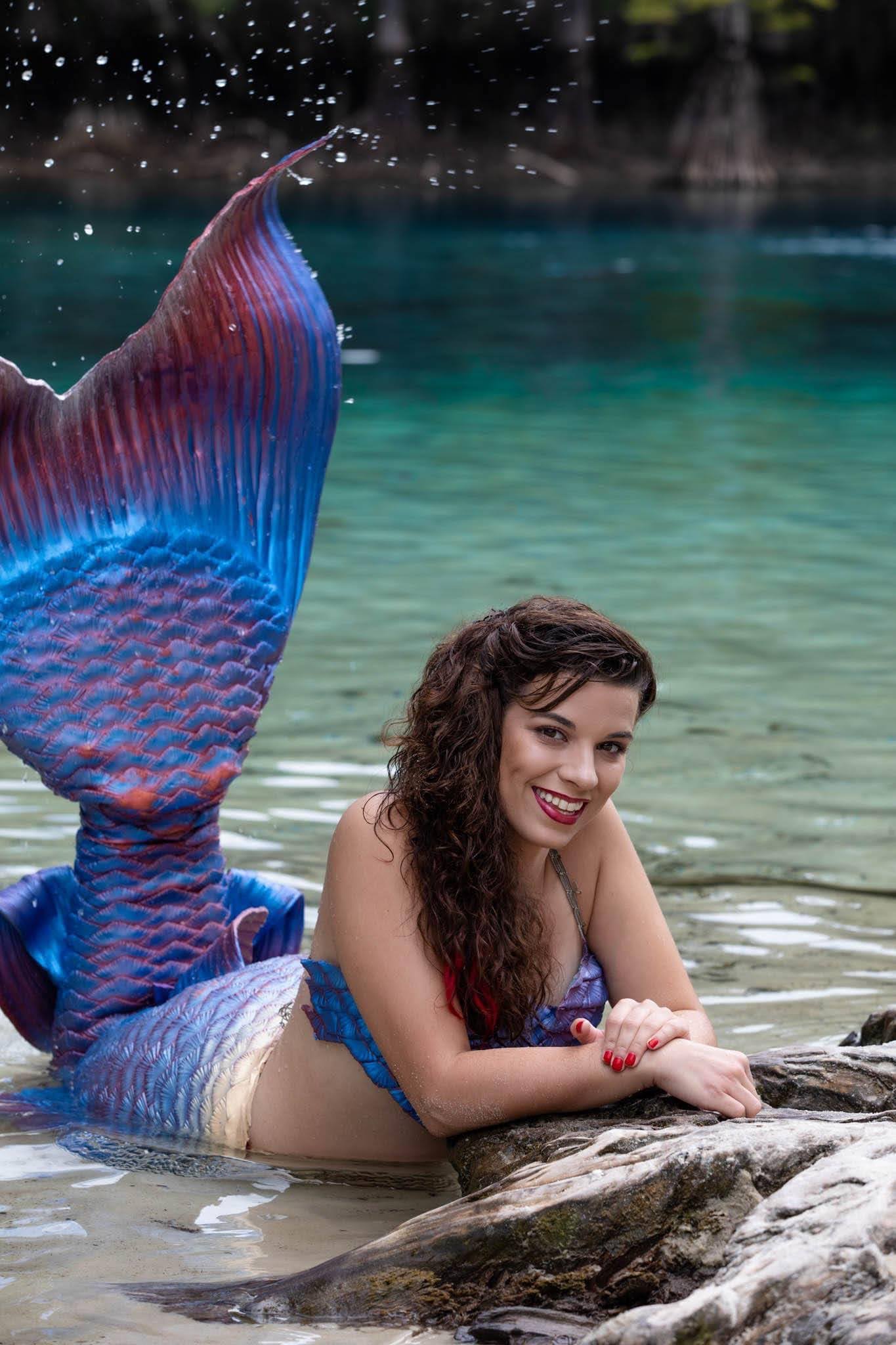 Swimming Mermaid for Birthday Party | Confetti Jar