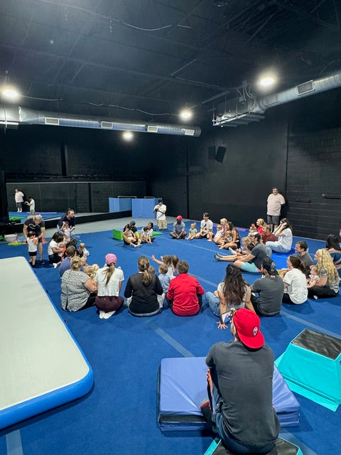 Kids Birthday Party in Gym at The Studios Brookhaven | Confetti Jar